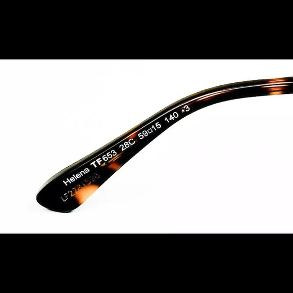 Tom Ford TF 653 Helena Sunglasses 28C Rose Gold - Picture 2 of 4